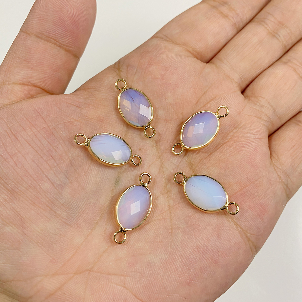 3Pcs Faceted Natural Stone Pen - Crystal Pendant Necklace Natural Stone ulasan dan harga