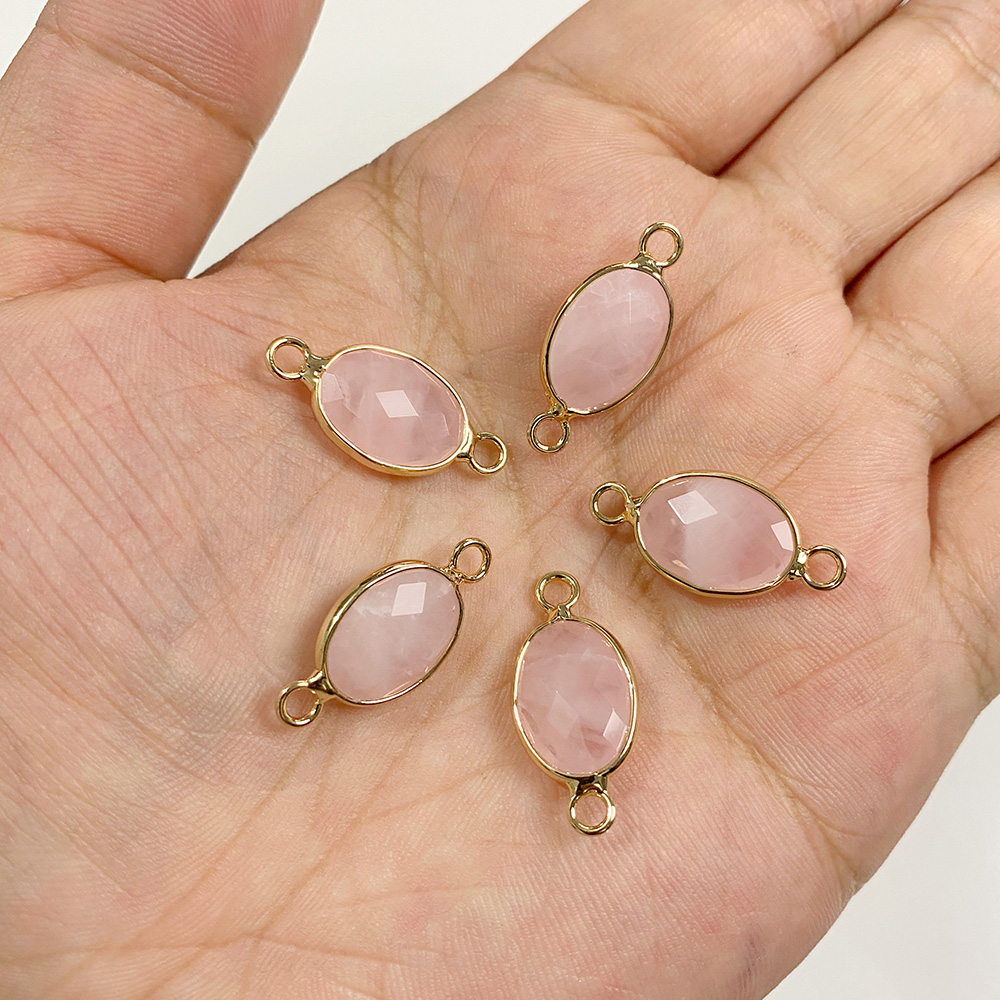 3Pcs Faceted Natural Stone Pen - Crystal Pendant Necklace Natural Stone ulasan dan harga