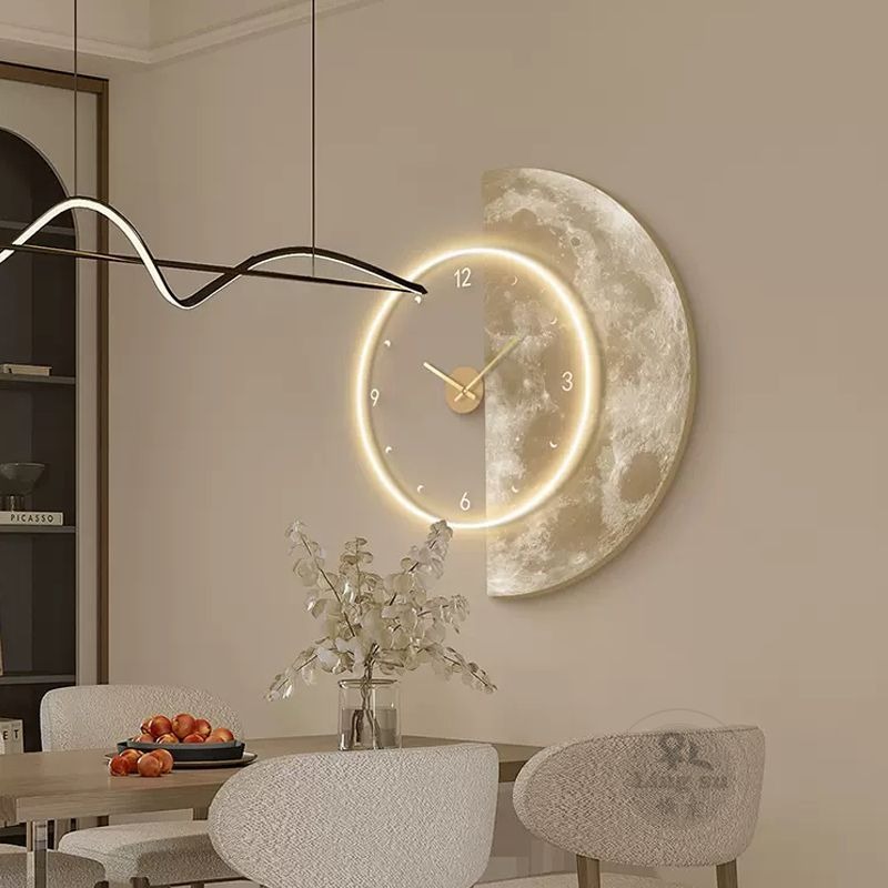 Luxury Wall Clock Modern Led W - Watch Accessories ulasan dan harga
