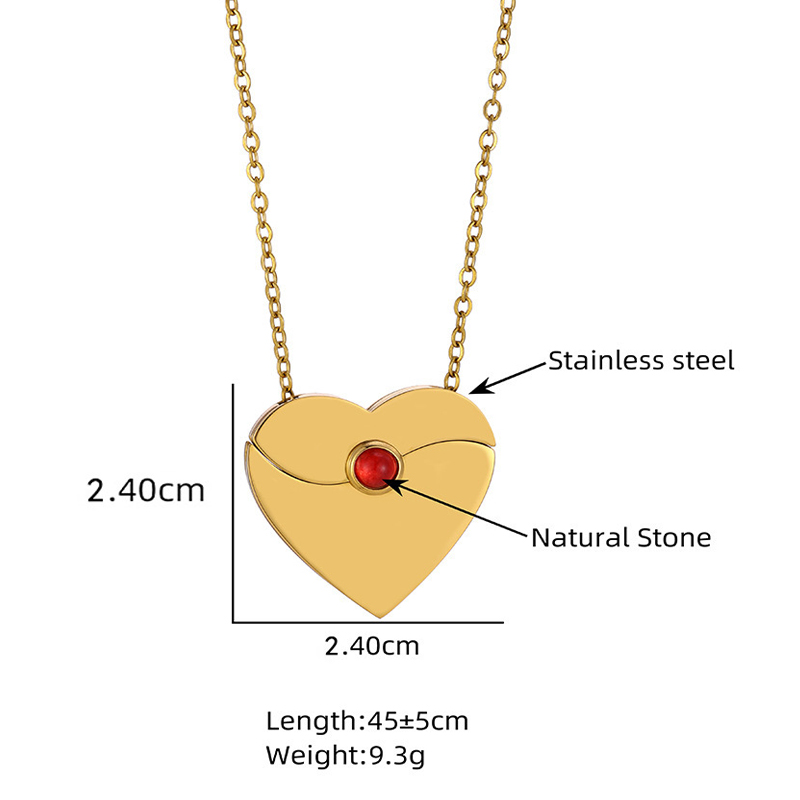 Letdiffery Personalized Heart  - Heart Locket Necklace Photo ulasan dan harga
