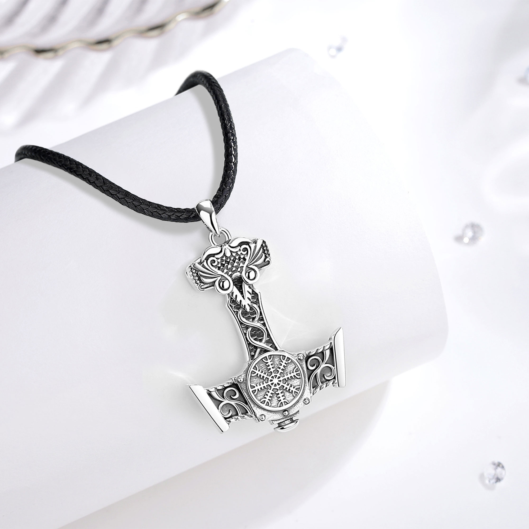 Eudora 925 Sterling Silver Nor - 925 Sterling Silver Chain Necklace Men ulasan dan harga