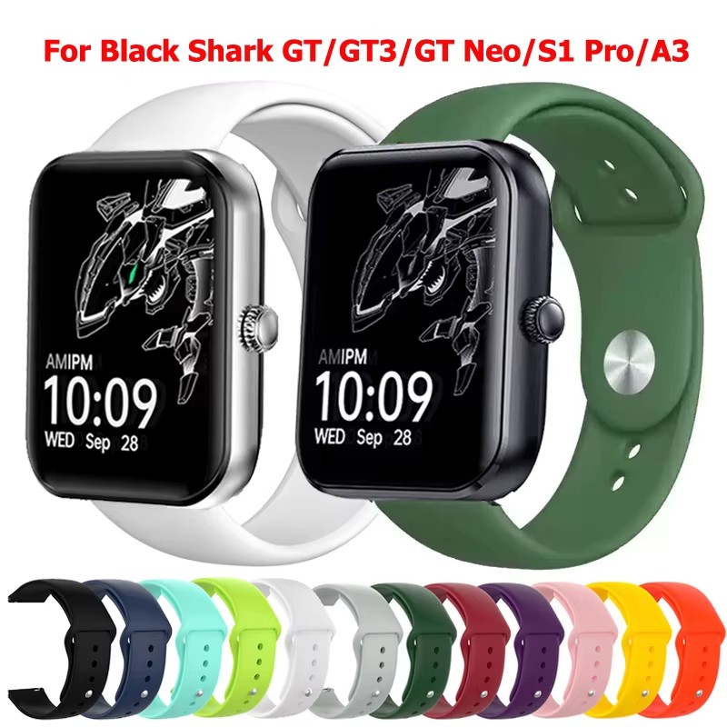 Watch Strap 22mm Silicone For  - Watch Accessories ulasan dan harga