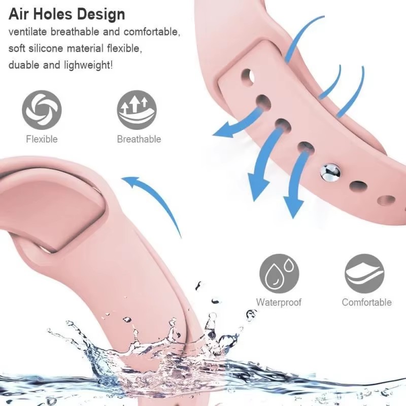 Watch Strap 22mm Silicone For  - Watch Accessories ulasan dan harga