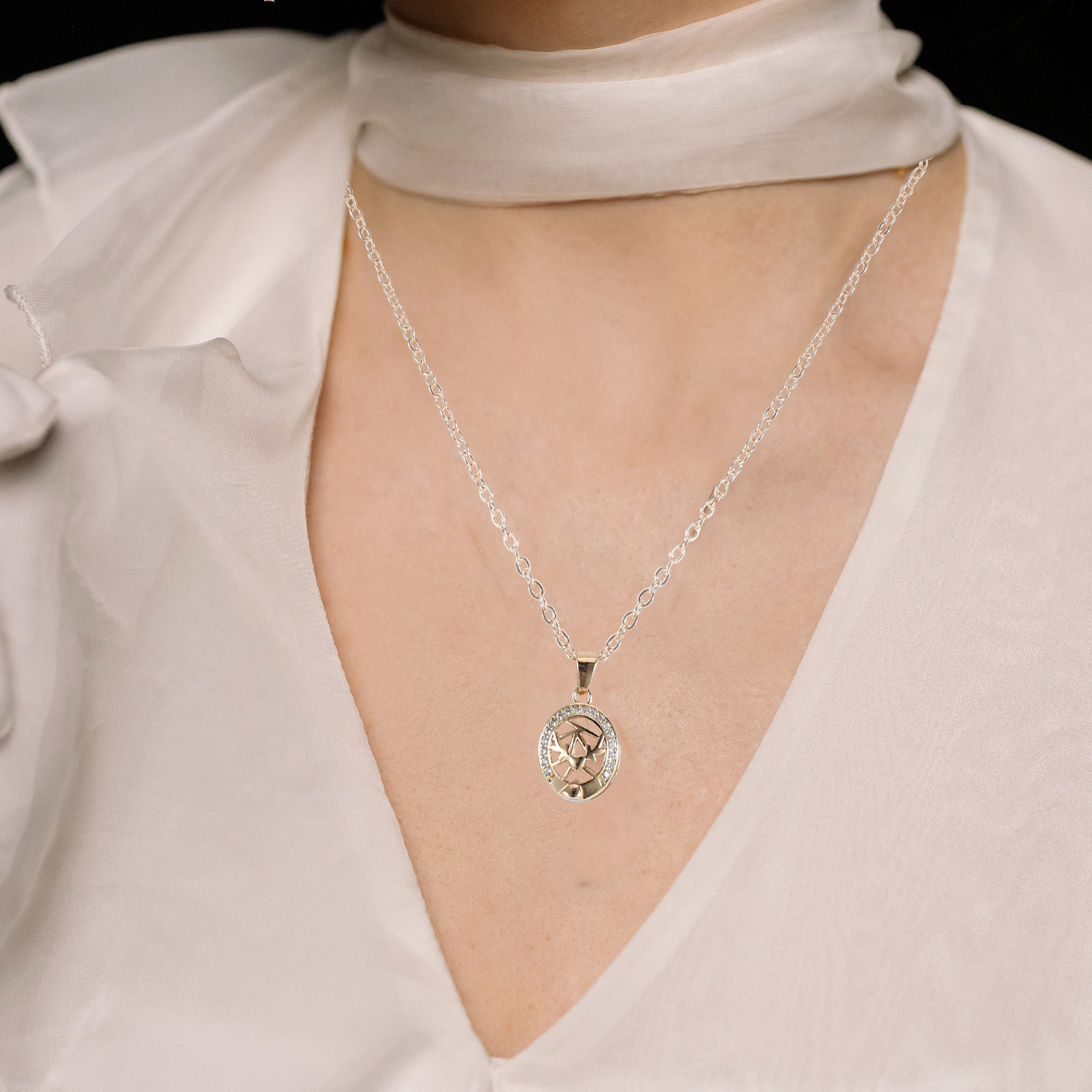 1Pair Sun and Moon Necklace Se - Magnetic Couple Matching Necklaces ulasan dan harga