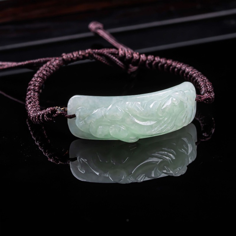 Burmese Jadeite Pixiu Bracelet - Bracelets ulasan dan harga