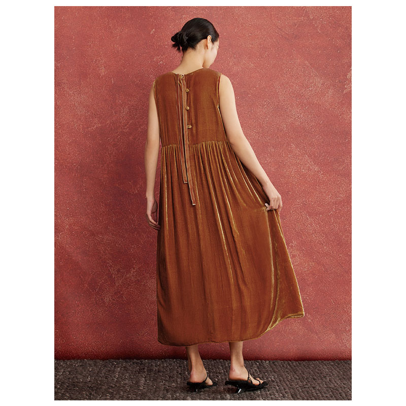 Silk Velvet Women's Sleeveless - Necklaces ulasan dan harga