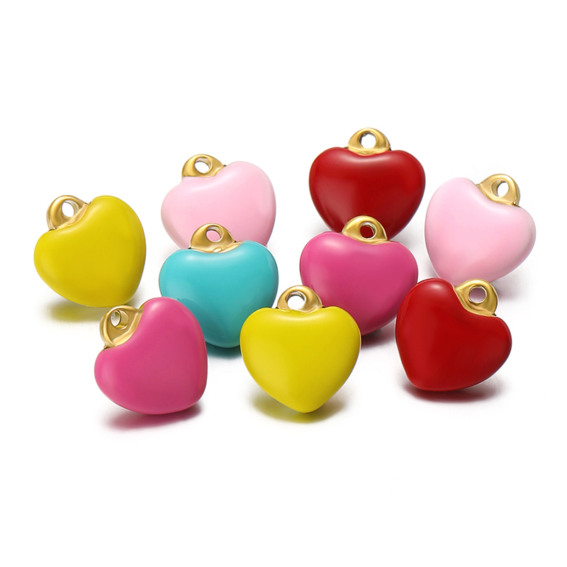 5pcs Summer Candy Color Enamel - Necklaces ulasan dan harga