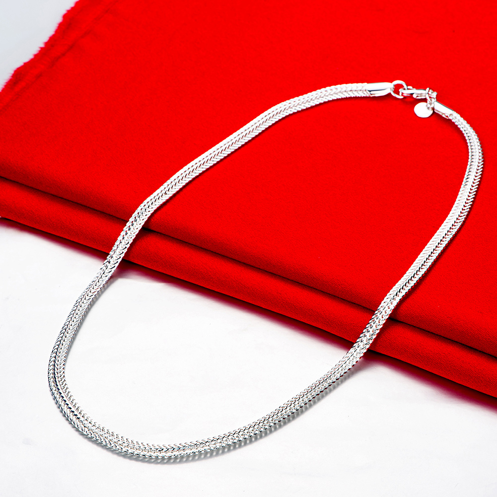 925 sterling silver Snake chai - Cuban Link Chain 12Mm ulasan dan harga