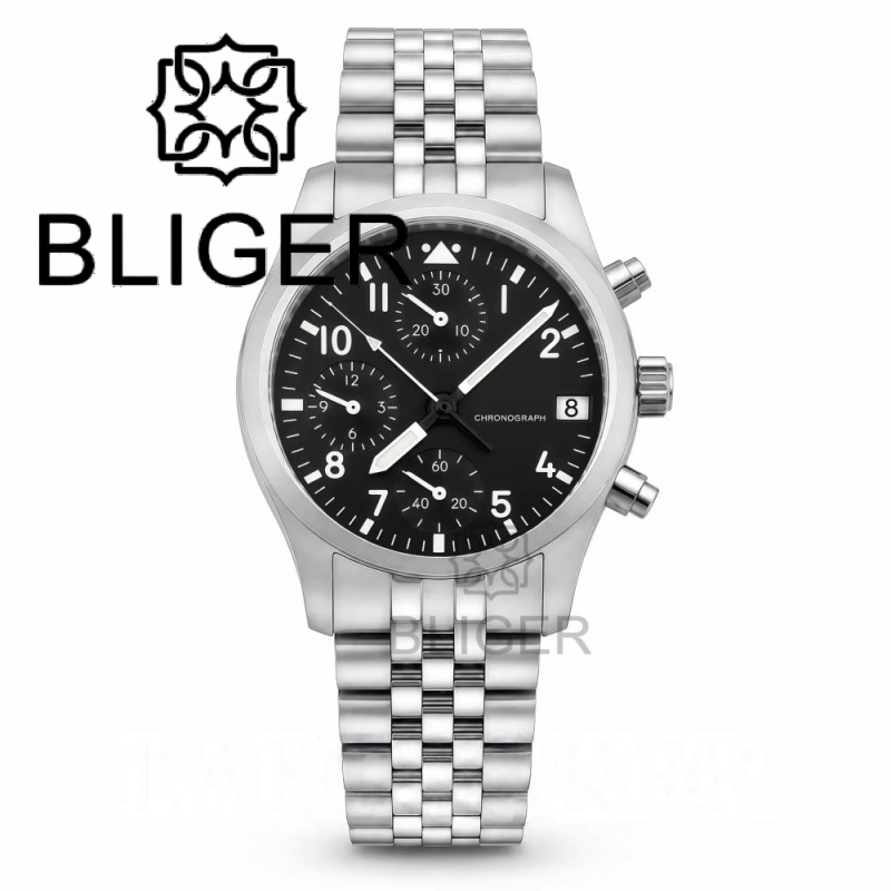 BLIGER Full Black Brushed 38mm - Watch Accessories ulasan dan harga