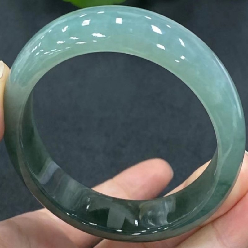 Ice-like, oily, green bracelet - Bracelets ulasan dan harga