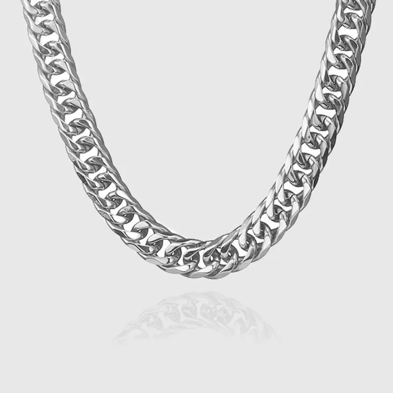 925 Sterling Silver 45-60cm 10 - Cuban Link Chain 12Mm ulasan dan harga