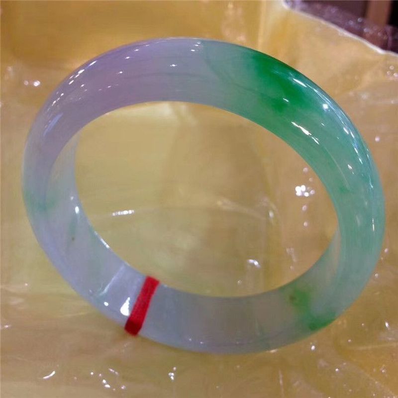 Natural Violet Jadeite , Ice-W - Bracelets ulasan dan harga