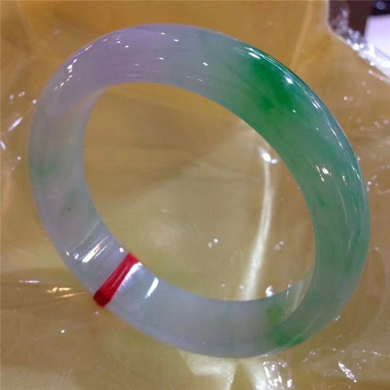 Natural Violet Jadeite , Ice-W - Bracelets ulasan dan harga