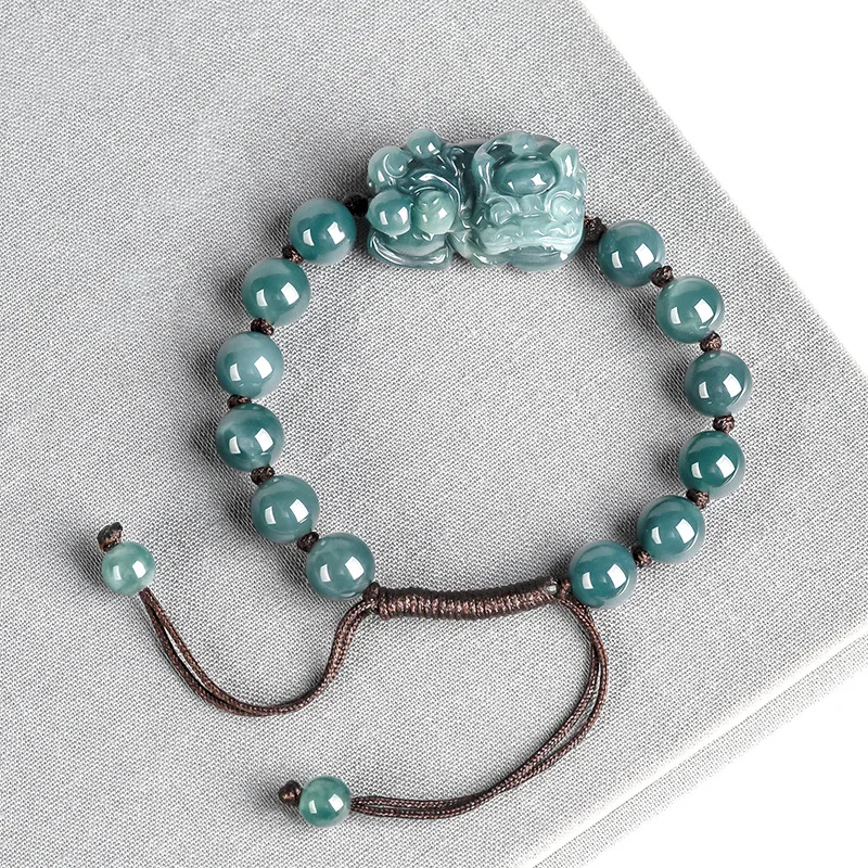 Burmese Jadeite Pixiu Bracelet - Bracelets ulasan dan harga