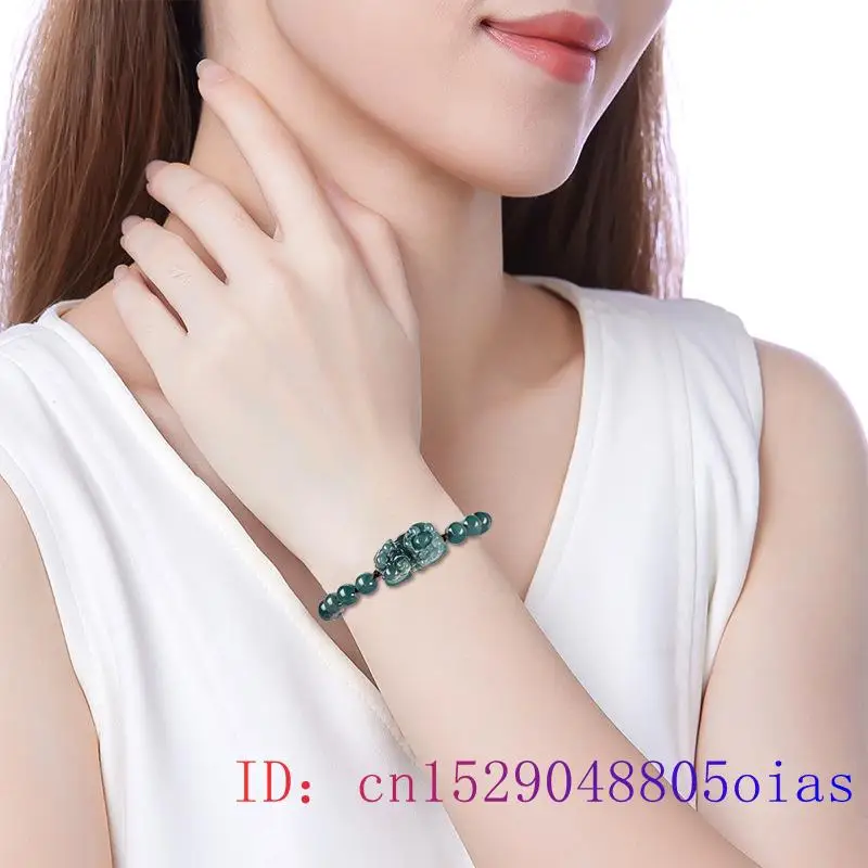 Burmese Jadeite Pixiu Bracelet - Bracelets ulasan dan harga